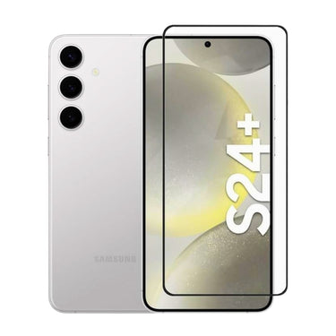 Tempered Glass Guard for Samsung Galaxy S24 Plus 5G | Full HD Clear Screen Protector with Edge-to-Edge Protection (Pack Of 1)